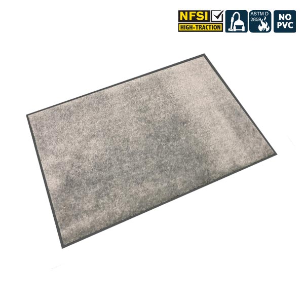 Door Mat Cool Gray(ขอบยาง)