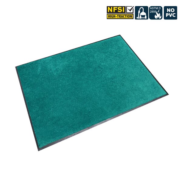 Door Mat Teal (ขอบยาง)