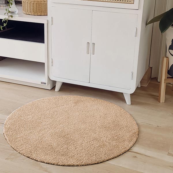 Minimal Round Rug [Sahara] พรมทรงกลม