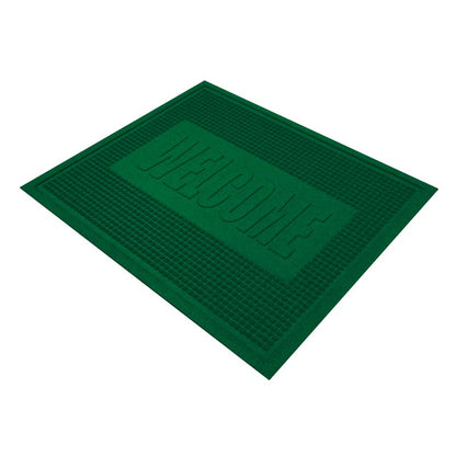 Water Horse Window (Green) water-absorbent, non-slip carpet.