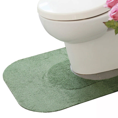 Toilet Mat Moss, bathroom rug, toilet mat